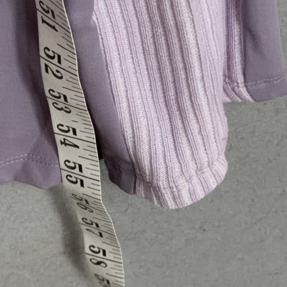 Daily Practice Dress Womens Medium Lavender Colorblock Athleisure Bodycon MIdi - Picture 9 of 10